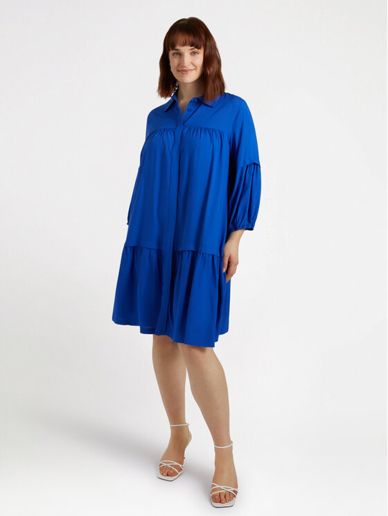 Fiorella Rubino Fiorella Rubino Sukienka codzienna 7580T001607N024 Turkusowy A-Line Fit
