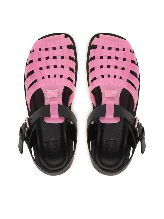Tommy Jeans Tommy Jeans Sandales Tjw Jelly Fisherman Sandal EN0EN02949 Rozā