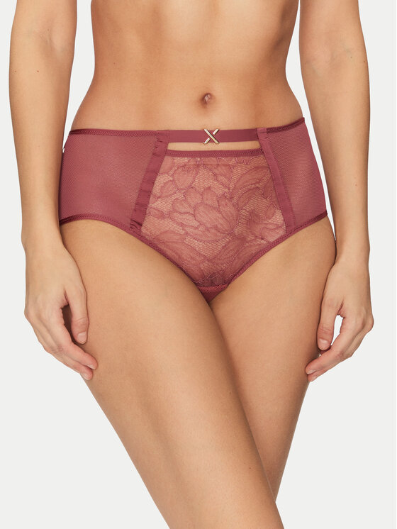 Chantelle X Chantelle X Mutande classiche a vita alta Xquisite C01AC5 Rosa