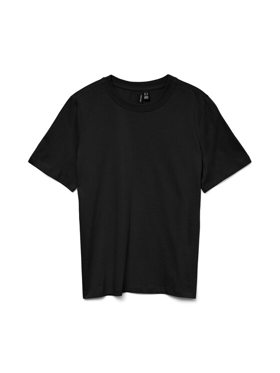 Vero Moda Vero Moda T-Shirt Paulina 10316991 Czarny Regular Fit