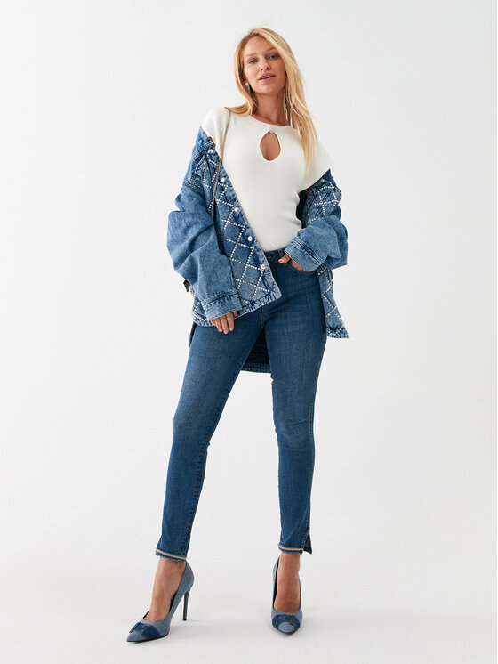 Liu Jo Liu Jo Farmer UF3012 D4391 Sötétkék Skinny Fit