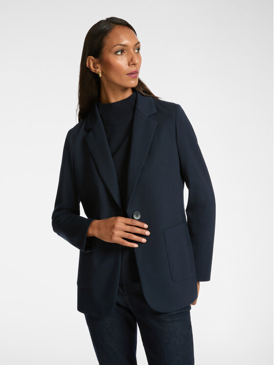 Elena Mirò Elena Mirò Giacca di transizione R053P000089N034 Blu Slim Fit