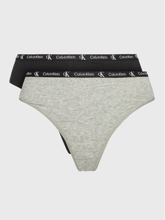 Calvin Klein Underwear Set 2 Parov Klasičnih Spodnjih Hlačk 000QD3991E Pisana