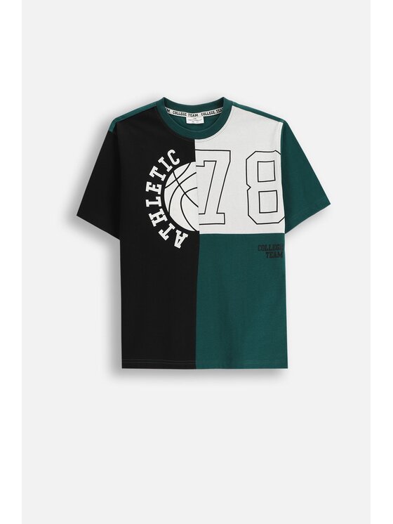 Coccodrillo Coccodrillo T-Shirt ZC5143201ABJ-022 Kolorowy Regular Fit