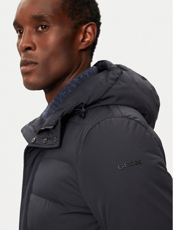 Geox Geox Зимно яке Sile M4628S T3140 F1624 Тъмносин Regular Fit