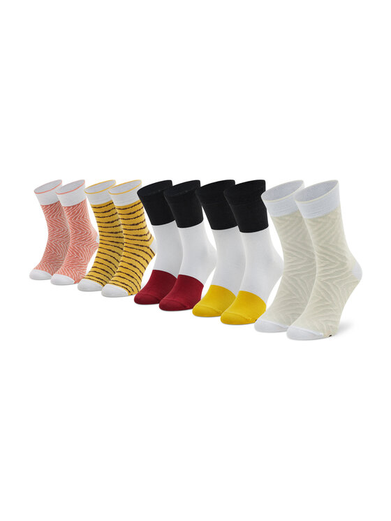 Rainbow Socks Rainbow Socks Ilgos kojinės Sushi Socks Box Salmon Butter Fish Tamago Omelette Tuna Maki Turnips Maki Spalvota