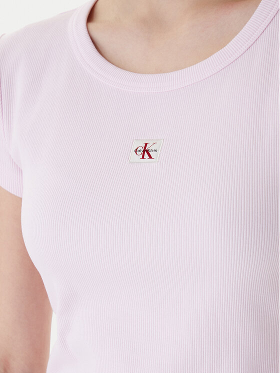 Calvin Klein Jeans Calvin Klein Jeans T-Shirt LV047C200G Ροζ Slim Fit