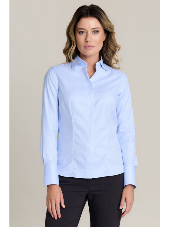 Lancerto Lancerto Koszula Asmara Regular KO073226000017 Niebieski Regular Fit