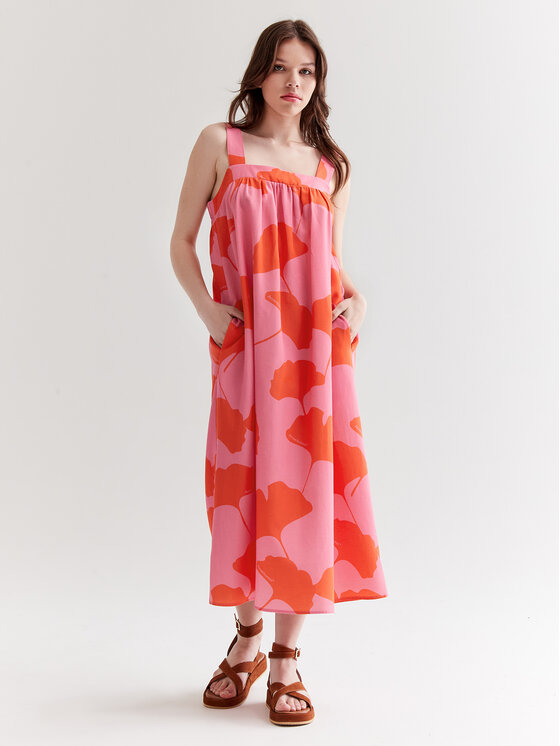 Vestito estivo Montana Midi Multicolore Relaxed