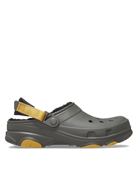 Crocs Crocs Šlepetės Crocs All Terain Lined Clog 207936 Chaki