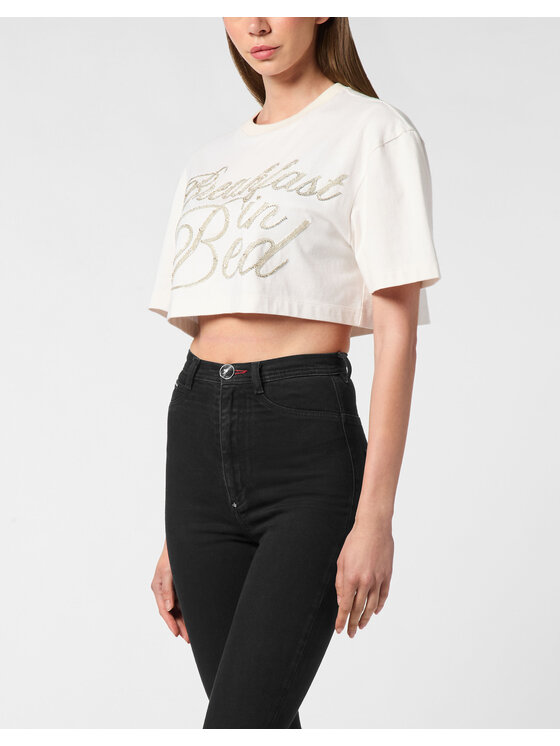 PHILIPP PLEIN PHILIPP PLEIN T-Shirt 26509 Biały