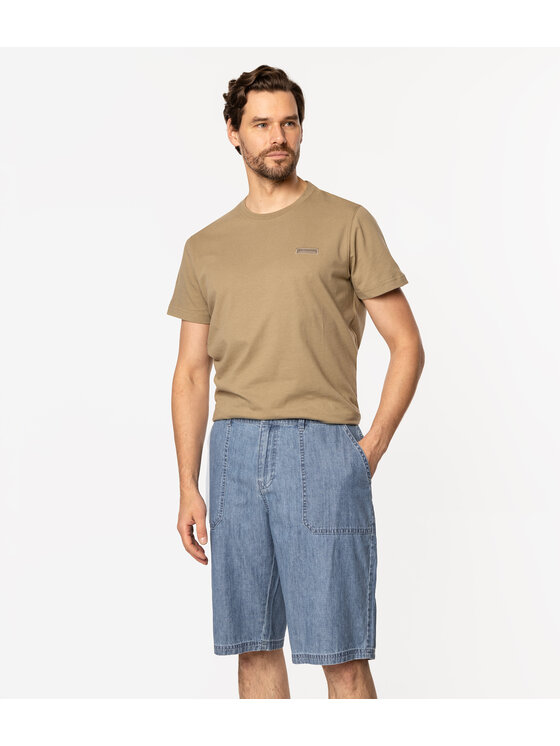 Lee Cooper Lee Cooper Bermudy TOMAR 7633 Niebieski Regular Fit