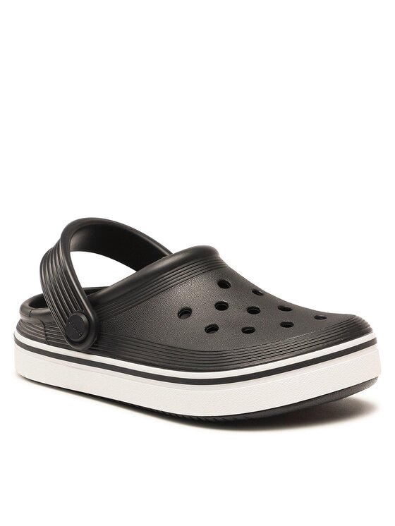 Crocs Pantoletten Crocs Crocband Clean Clog 208477 Schwarz Modivo