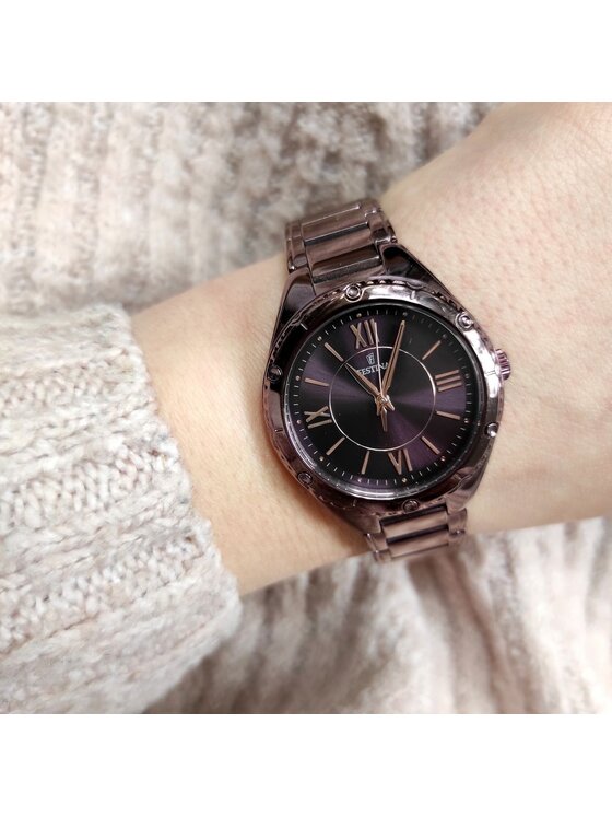 Festina Festina Zegarek 16924/2 Brązowy
