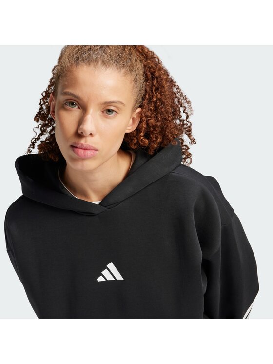 adidas adidas Bluza Future Icons Czarny Loose Fit