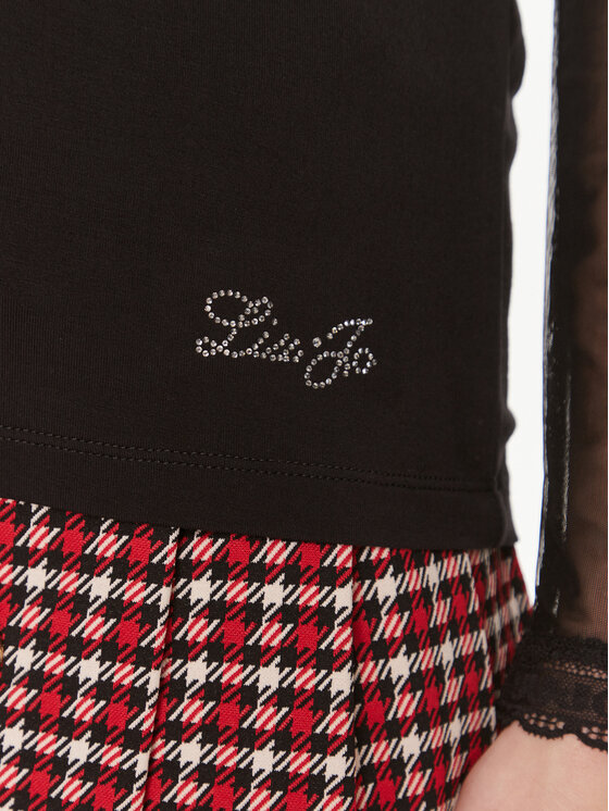 Liu Jo Liu Jo Särkpluus 5F3118 J5360 Must Regular Fit