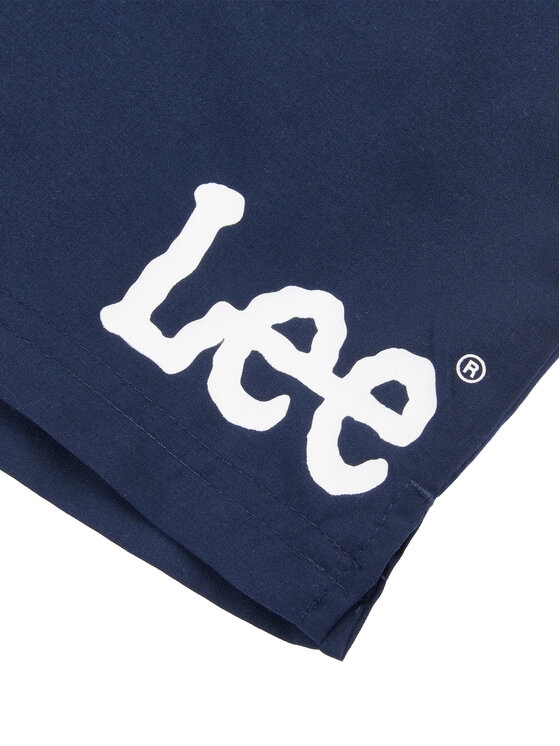 Lee Lee Szorty kąpielowe Wobbly Graphic LEE0102 Granatowy