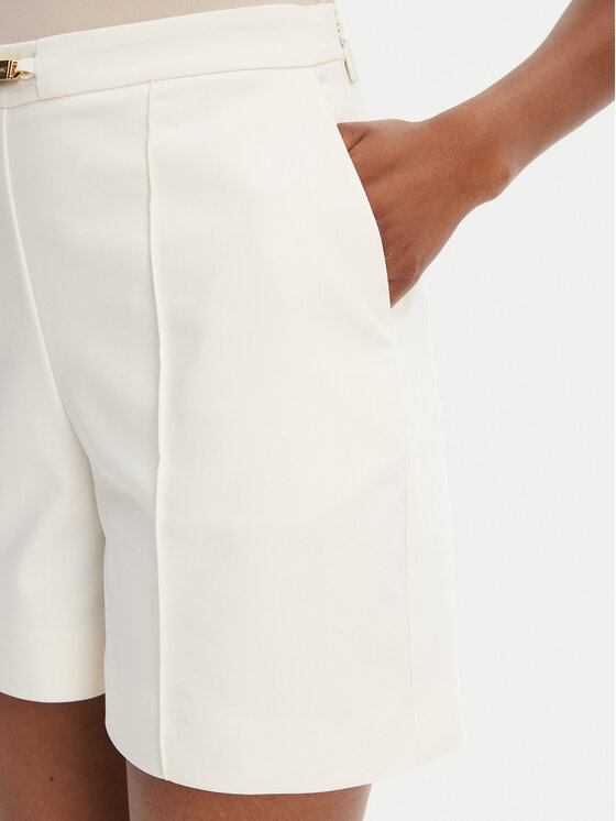 Marciano Guess Marciano Guess Pantaloncini di tessuto 5GGD19 7311A Bianco Regular Fit