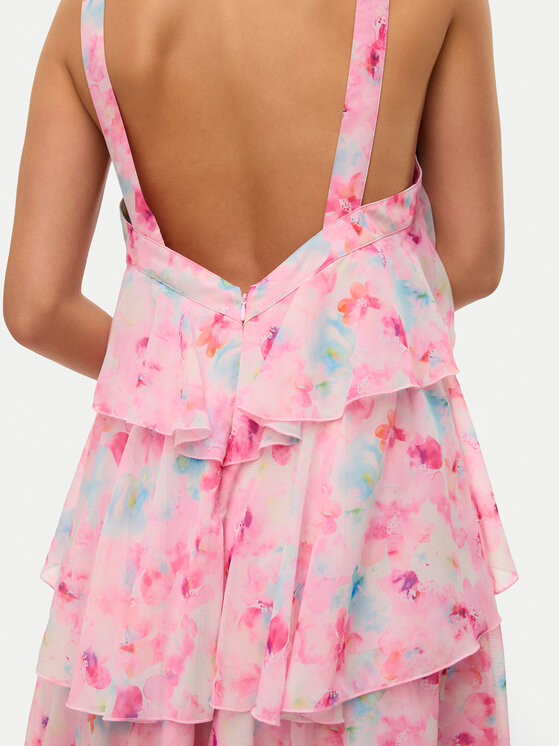 Vero Moda Vero Moda Φόρεμα βραδινό Felicia 10295237 Ροζ Slim Fit