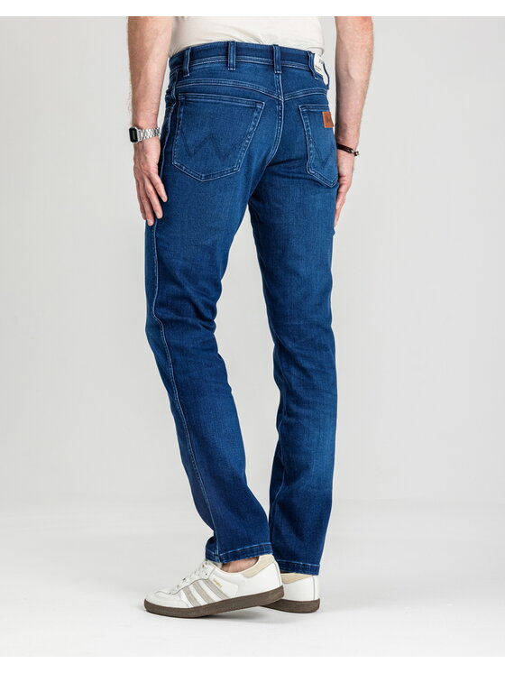 Wrangler Wrangler Jeansy TEXAS SLIM Niebieski Regular Fit
