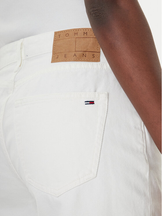 Tommy Jeans Tommy Jeans Дънки Layla DW0DW22773 Бял Slim Fit