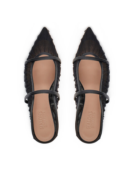 MALONE SOULIERS MALONE SOULIERS Шльопанці Maureen Flat 336 Чорний