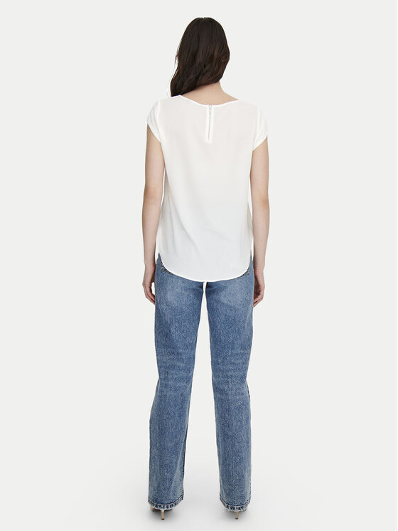ONLY ONLY Blūze 15142784 Balts Regular Fit