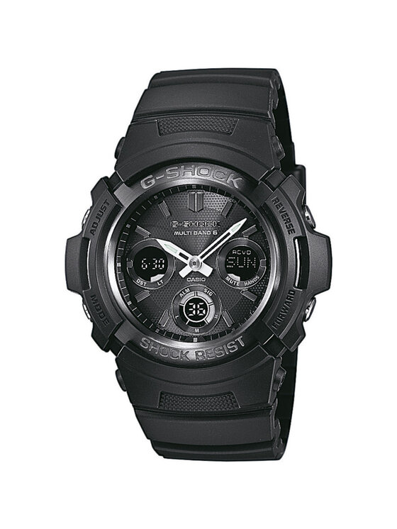 Casio Casio Zegarek AWG-M100B-1AER Czarny