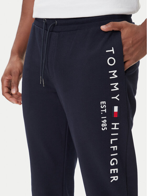 Tommy Hilfiger Tommy Hilfiger Spodnie dresowe Basic Branded MW0MW08388 Granatowy Regular Fit