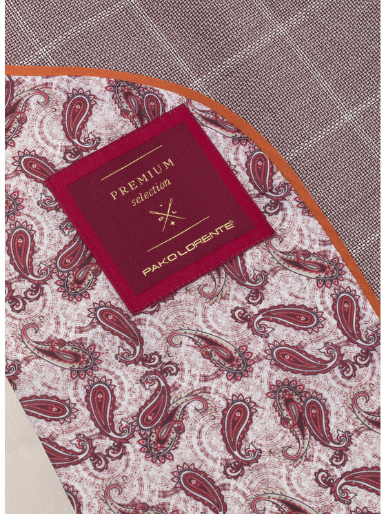 Pako Lorente Pako Lorente Marynarka P22SP-3G-019 Różowy Slim Fit