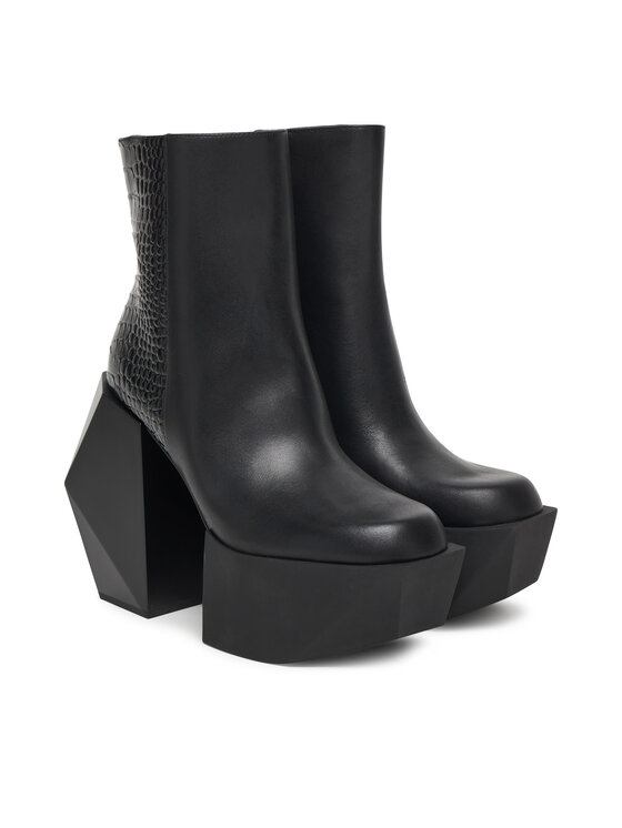 United Nude United Nude Μποτάκια Stage Boot 1075384927 Μαύρο