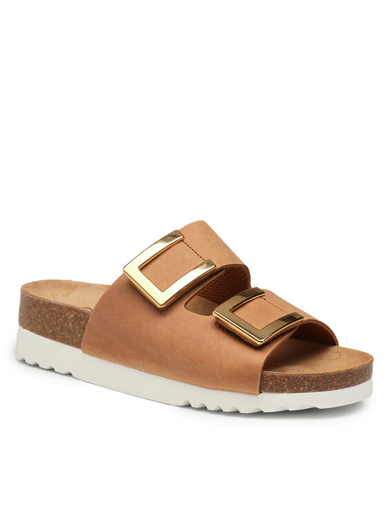 Scholl Scholl Plätud Monterey 2 Straps Ad Med MF30583 Pruun
