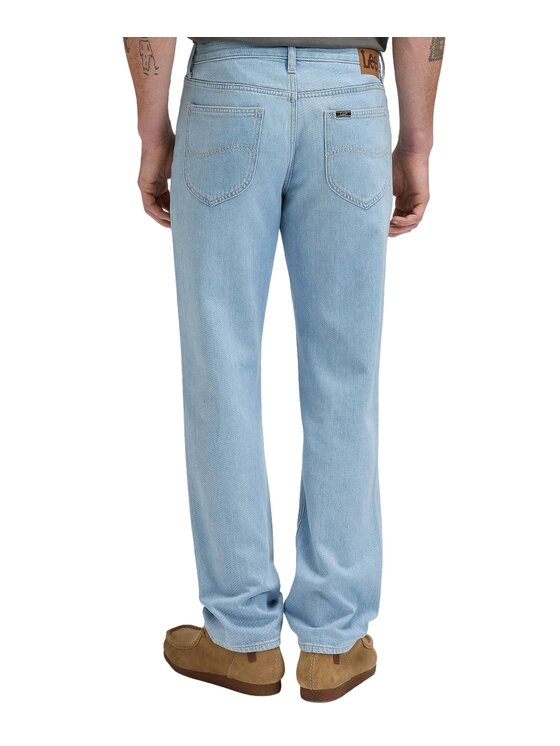 Lee Lee Jeansy 112376404 Niebieski Regular Fit