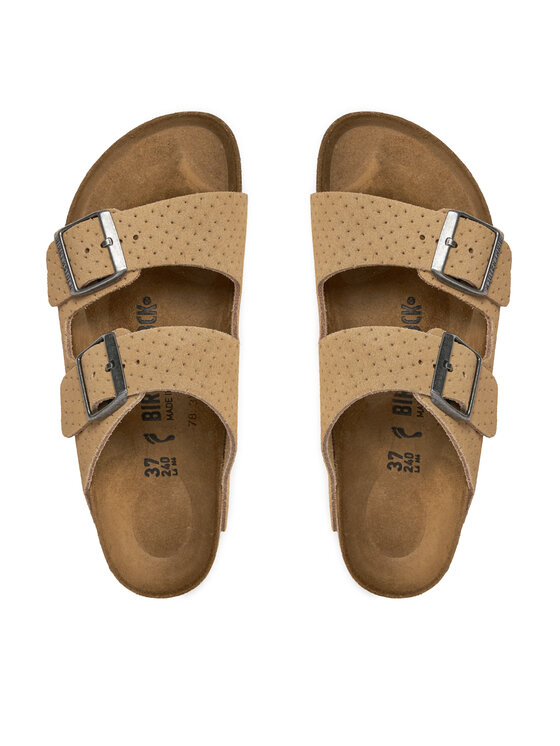 Birkenstock Birkenstock Natikači Arizona 1027066 Bež