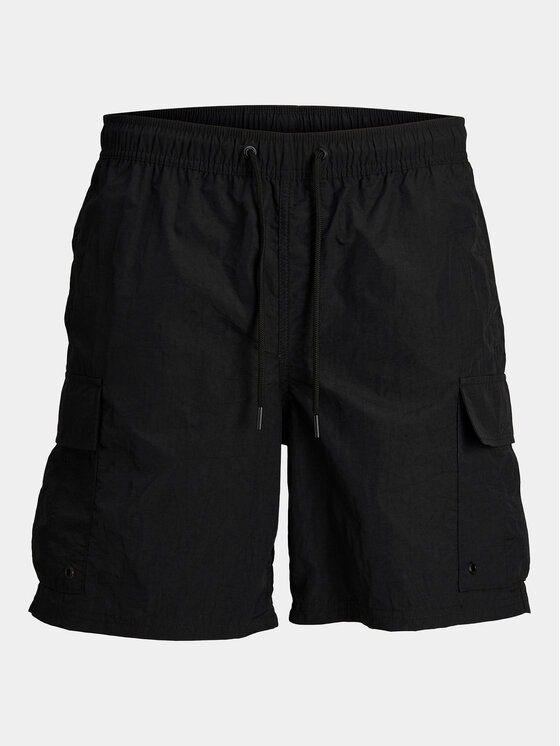 Jack&Jones Jack&Jones Plavecké šortky Jpstfiji 12257214 Černá Regular Fit