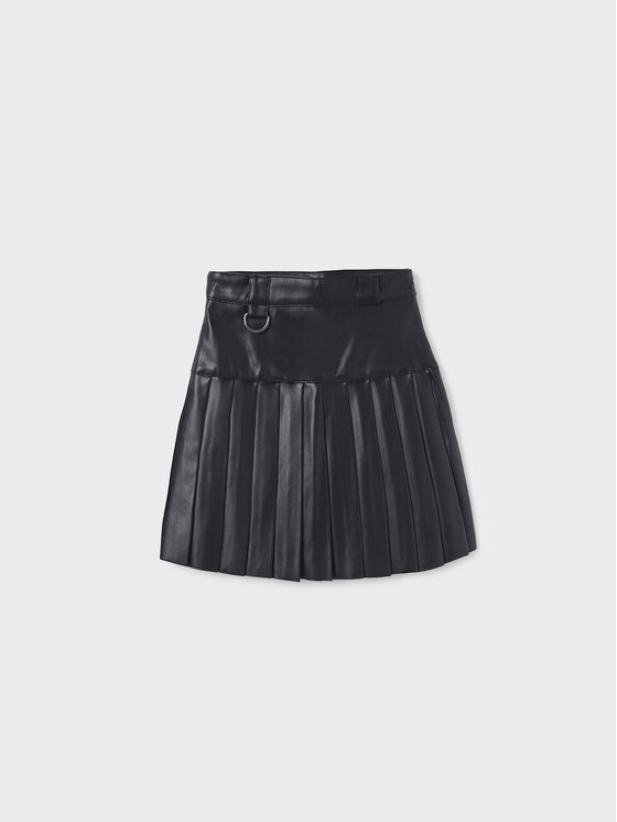 Mayoral Mayoral Fustă din piele 7.952 Negru Regular Fit