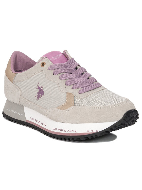 U.S. Polo Assn. U.S. Polo Assn. Półbuty CLEEF004BW/3ST1 Fioletowy