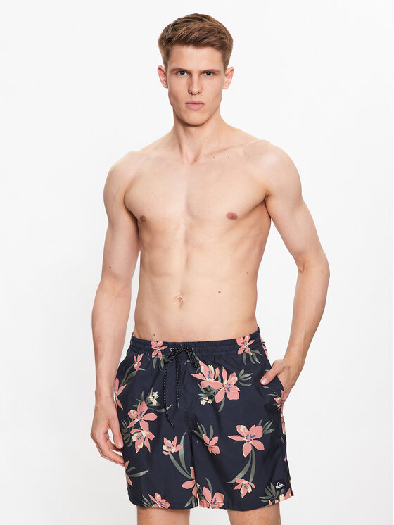 Quiksilver Quiksilver Plavecké šortky Mix 17 EQYJV04002 Černá Regular Fit