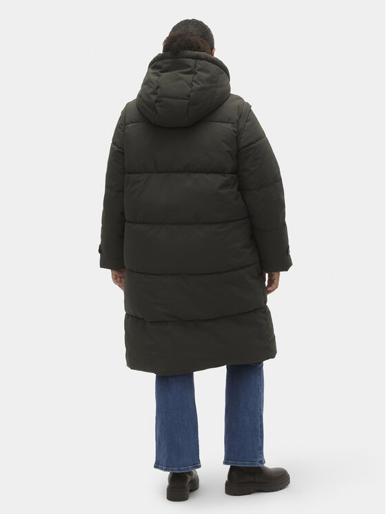 Vero Moda Curve Vero Moda Curve Žieminė striukė 10301538 Žalia Regular Fit