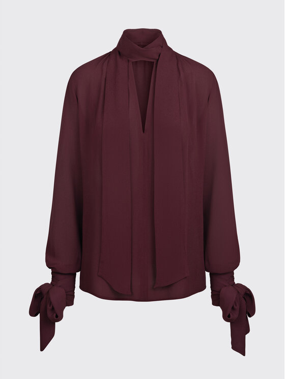 MARI PRETI MARI PRETI Blusa Luna Bordeaux Regular Fit