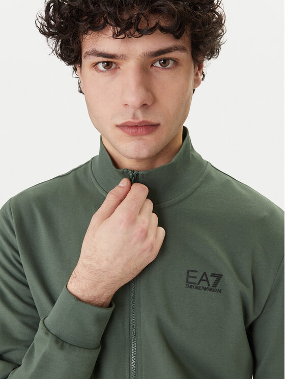 EA7 Emporio Armani EA7 Emporio Armani Світшот 8NPM31 PJVRZ U7260 Зелений Regular Fit