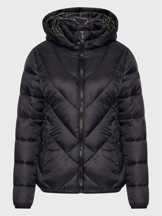 CMP CMP Μπουφάν χειμωνιάτικο 32K3026 Μαύρο Regular Fit
