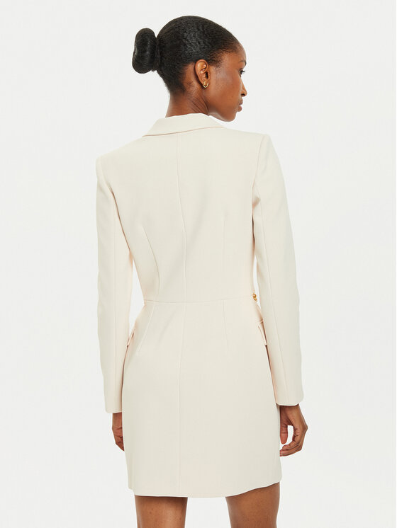 Elisabetta Franchi Elisabetta Franchi Коктейльна сукня AB-657-46E2 Écru Regular Fit