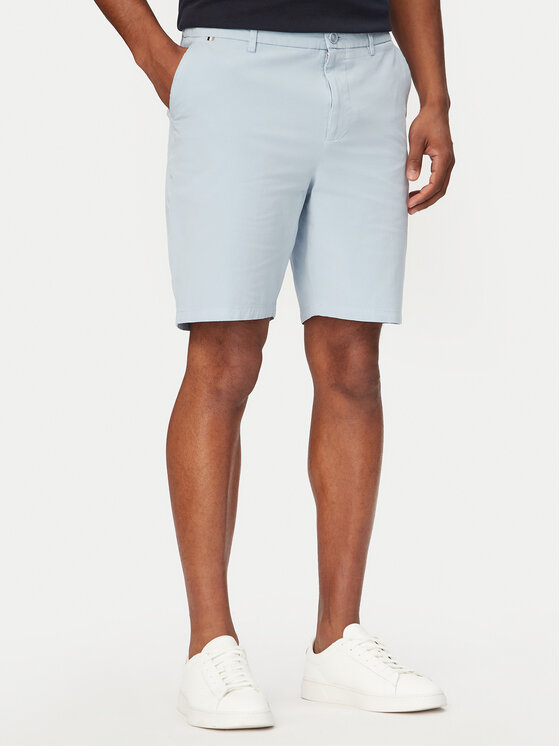 BOSS BOSS Medžiaginiai šortai H-Kane1 50555235 Žydra Modern Fit