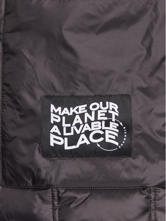 John Richmond John Richmond Prsluk UMP23091PI Crna Regular Fit