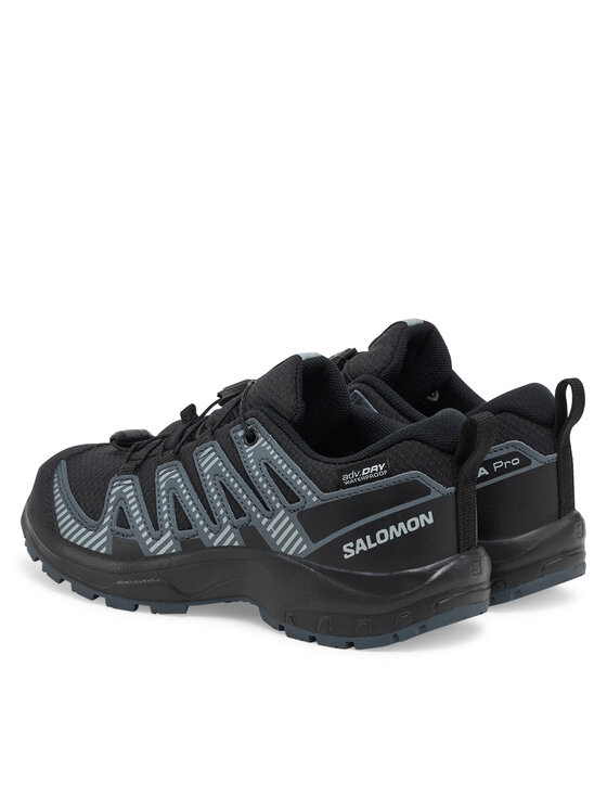Salomon Salomon Pārgājienu apavi Xa Pro V8 Waterproof L47729300 Melns