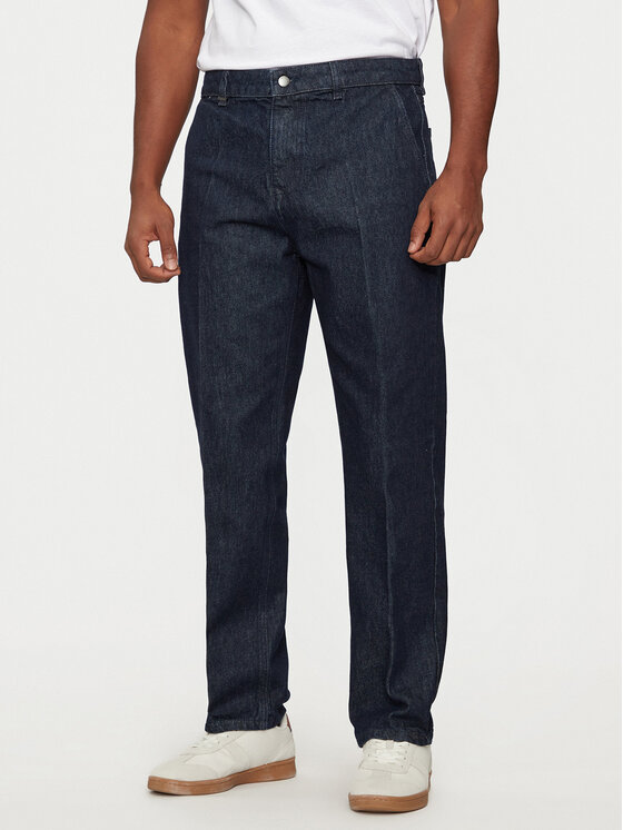 United Colors Of Benetton Džínsy 4WTYUE01M Tmavomodrá Slim Fit