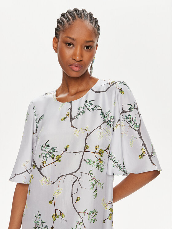 Munthe Munthe Poletna obleka Omaoma 242131024218 Modra Regular Fit