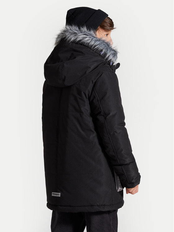Coccodrillo Coccodrillo Žieminė striukė ZC4152107OBK Juoda Regular Fit