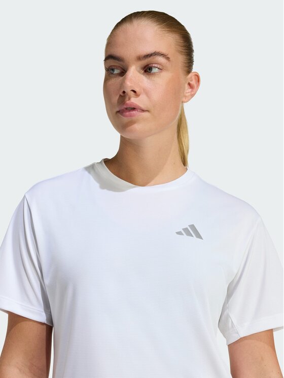 adidas adidas Koszulka techniczna 158792 Biały Regular Fit